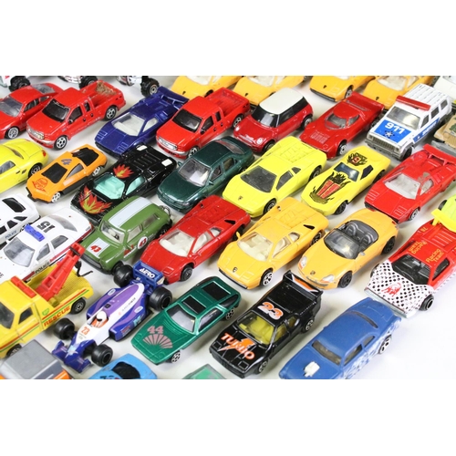 1097 - 55 diecast models to include examples from Corgi and Hot Wheels and others featuring Majorette 237 L... 