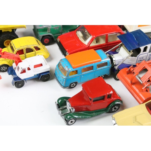 1099 - Collection of around 100 diecast models to include Corgi, Matchbox Superkings, Matchbox Superfast, D... 