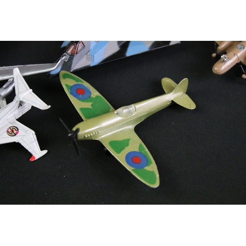 1101 - Over 100 diecast model planes to include Matchbox Skybusters, Corgi, Lintoy etc