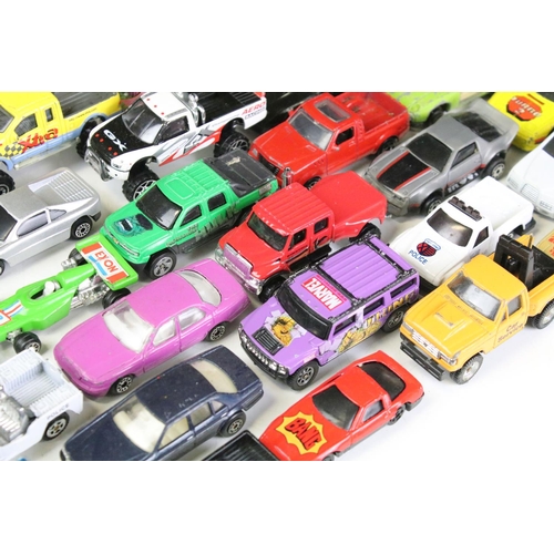 1108 - 57 diecast models to include mainly Hot Wheels, Maisto and Corgi to include Ford F-Series, Toyota Pi... 