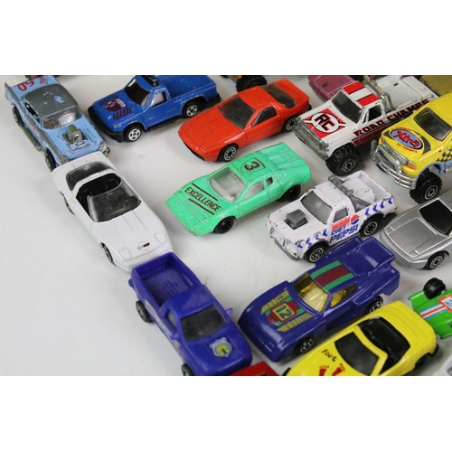 1108 - 57 diecast models to include mainly Hot Wheels, Maisto and Corgi to include Ford F-Series, Toyota Pi... 