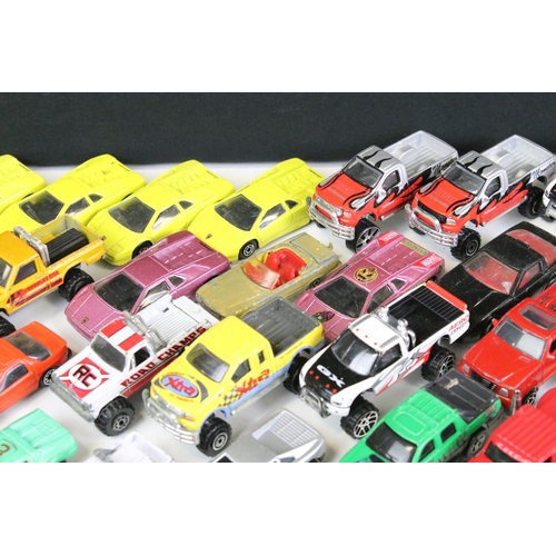 1108 - 57 diecast models to include mainly Hot Wheels, Maisto and Corgi to include Ford F-Series, Toyota Pi... 