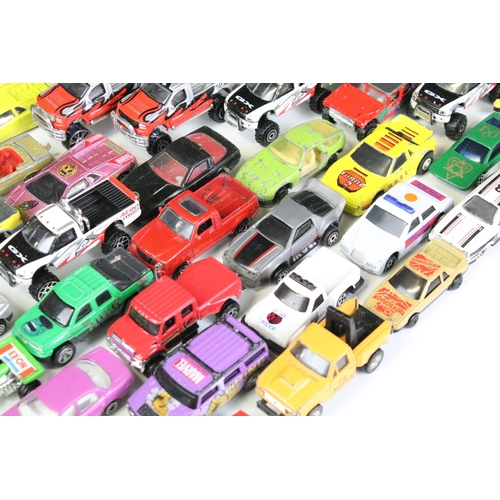 1108 - 57 diecast models to include mainly Hot Wheels, Maisto and Corgi to include Ford F-Series, Toyota Pi... 