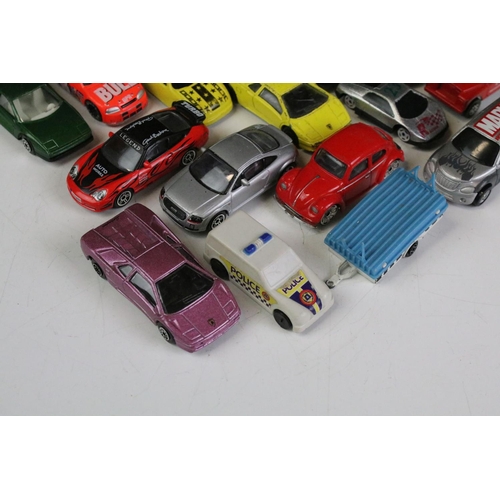 1109 - Around 50 diecast models to include Hotwheels, Corgi Realtoy etc