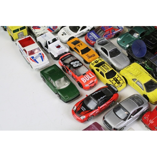 1109 - Around 50 diecast models to include Hotwheels, Corgi Realtoy etc