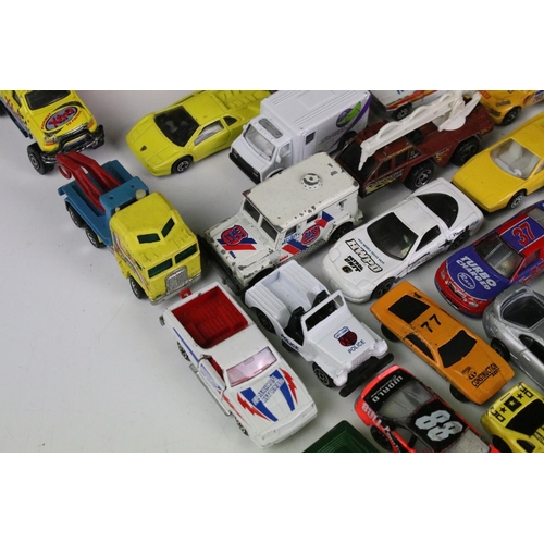 1109 - Around 50 diecast models to include Hotwheels, Corgi Realtoy etc