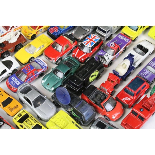 1109 - Around 50 diecast models to include Hotwheels, Corgi Realtoy etc