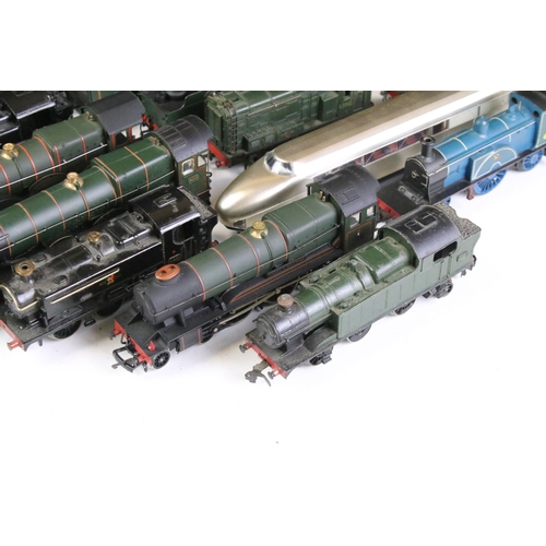 239 - 17 OO gauge locomotives to include 2 x Hornby Dublo Bristol Castle, Graham Farish 4-6-0 with tender ... 