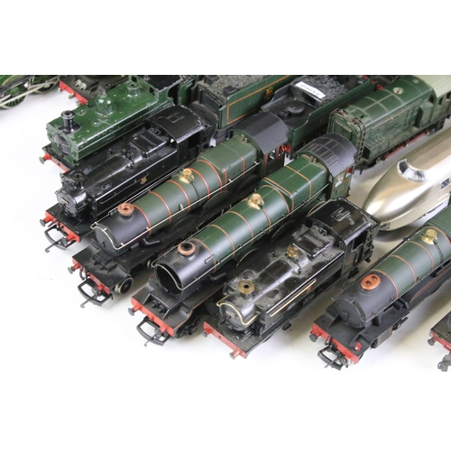 239 - 17 OO gauge locomotives to include 2 x Hornby Dublo Bristol Castle, Graham Farish 4-6-0 with tender ... 