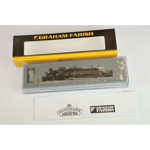 1 - Three cased Graham Farish by Bachmann N gauge locomotives to include 372-127 Black 5 45110 BR lined ... 