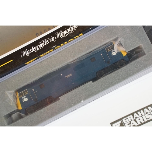 17 - Three cased Graham Farish by Bachmann N gauge locomotives to include 371-601 Class 42 Diesel D822 He... 