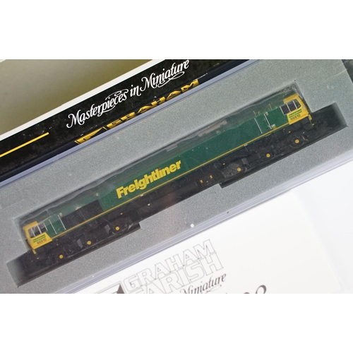 17 - Three cased Graham Farish by Bachmann N gauge locomotives to include 371-601 Class 42 Diesel D822 He... 