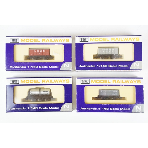 174 - 30 Boxed / cased N gauge items of rolling stock to include 9 x Dapol, 19 x Peco, 5 x Minitrix and 7 ... 