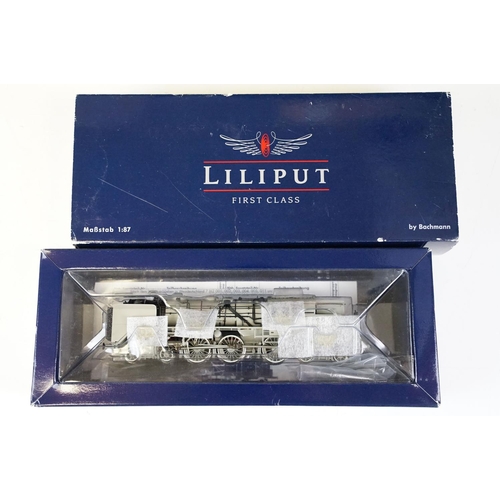 177 - Two boxed Liliput by Bachmann HO gauge locomotives to include L106213 Personenzugtenderlokomotive BR... 