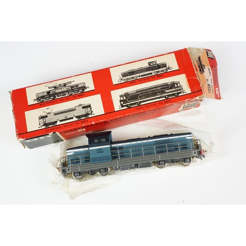 178 - Six boxed / cased Jouef HO gauge locomotives to include 850300 Diesel C 61004, HJ2125 Diesel C61002,... 