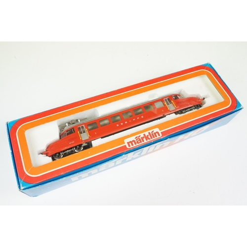 179 - Three boxed HO gauge locomotives to include Roco International 4149A Krokodil DBB Elektrolokomotive ... 