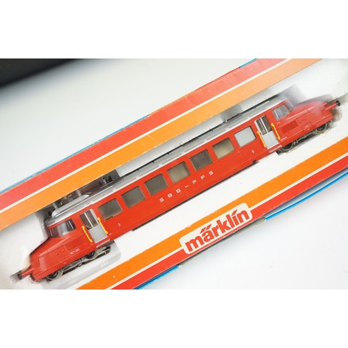 179 - Three boxed HO gauge locomotives to include Roco International 4149A Krokodil DBB Elektrolokomotive ... 