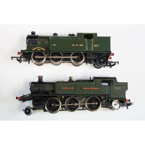 186 - 12 OO / HO gauge locomotives to include Hornby Stephensons Rocket, Fleischmann DB Lok 2, Wrenn South... 