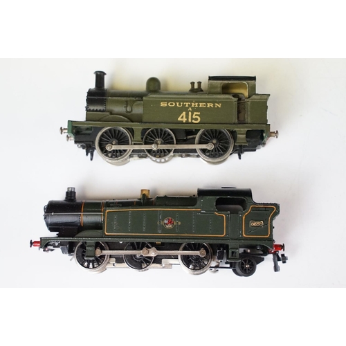 186 - 12 OO / HO gauge locomotives to include Hornby Stephensons Rocket, Fleischmann DB Lok 2, Wrenn South... 