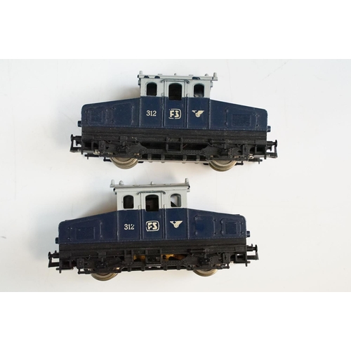 187 - 13 HO gauge locomotives to include Gutzoid, Jouef, RSO, Lima, Fleischmann featuring Gutzoid 118 142-... 