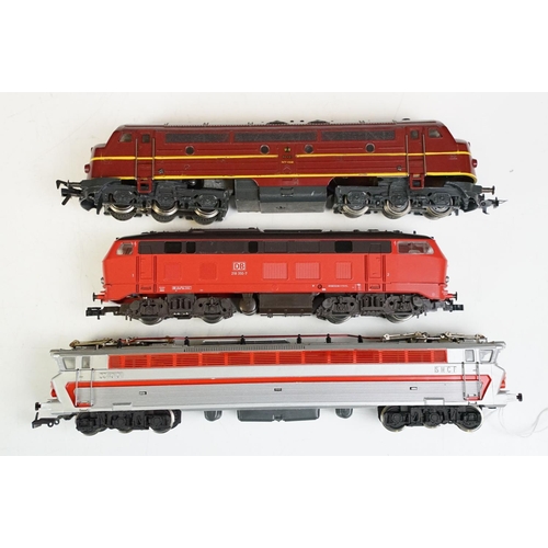 188 - 14 OO gauge Diesel locomotives to include Rivarossi, Lima, Fleischmann, Jouef etc