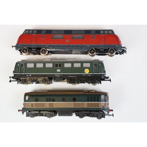 188 - 14 OO gauge Diesel locomotives to include Rivarossi, Lima, Fleischmann, Jouef etc