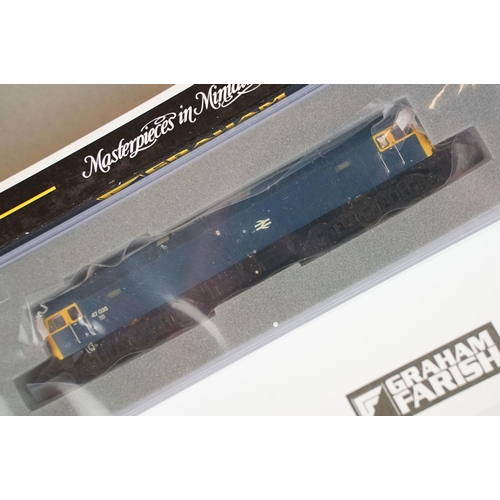 19 - Three cased Graham Farish by Bachmann N gauge locomotives to include 371-381 Class 66 Diesel 66405 D... 