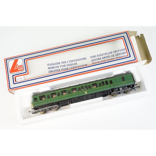 194 - Six boxed Lima OO gauge DMU, locomotives and motor cars to include 149895A8 DMU101, L204648 Diesel L... 