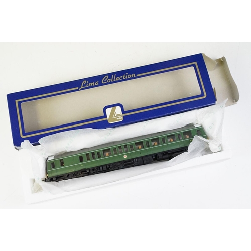 194 - Six boxed Lima OO gauge DMU, locomotives and motor cars to include 149895A8 DMU101, L204648 Diesel L... 