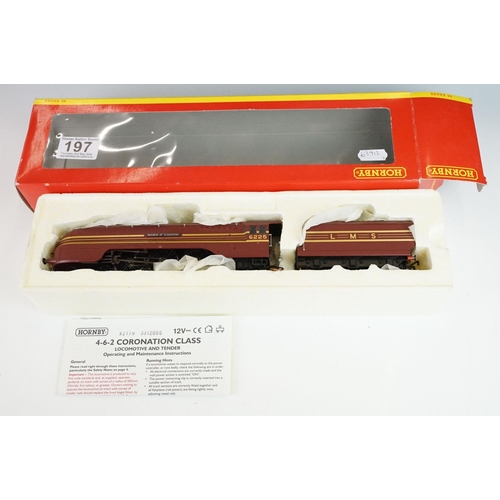 197 - Two boxed Hornby OO gauge locomotives to include R2179 4-6-2 Coronation Class and Duchess of Buccleu... 