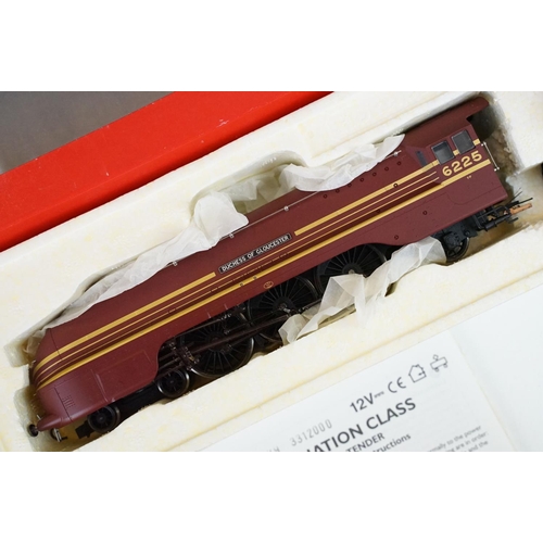 197 - Two boxed Hornby OO gauge locomotives to include R2179 4-6-2 Coronation Class and Duchess of Buccleu... 