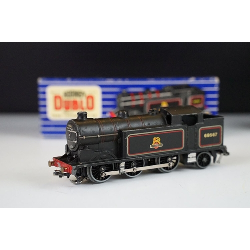 200 - Two boxed Hornby Dublo locomotives to include 3234 Deltic 'St Paddy' Diesel locomotive and EDL17 0-6... 