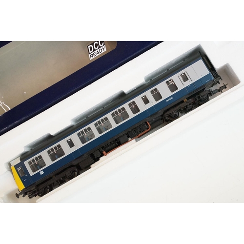 202 - Boxed Bachmann OO gauge 32-910 Class 108 3 Car DMU British Rail Blue/Grey, complete