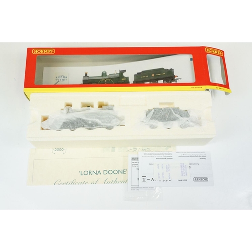 209 - Three boxed Hornby OO gauge locomotives to include ltd edn R2614 GWR 4-2-2 Dean Class 3031 Lorna Doo... 