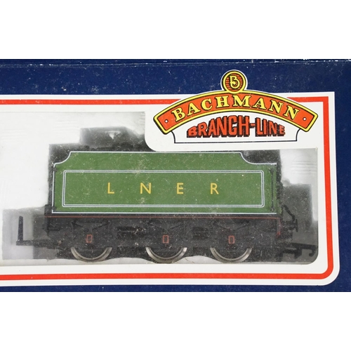 213 - Five boxed Bachmann OO gauge locomotives to include 31405 Lord Nelson 30852 Sir Walter Raleigh BR gr... 