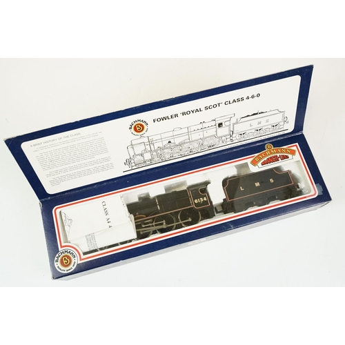 213 - Five boxed Bachmann OO gauge locomotives to include 31405 Lord Nelson 30852 Sir Walter Raleigh BR gr... 