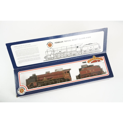 214 - Four boxed Bachmann OO gauge locomotives to include 31279 Parallel Boiler Scot 6130 The West Yorkshi... 