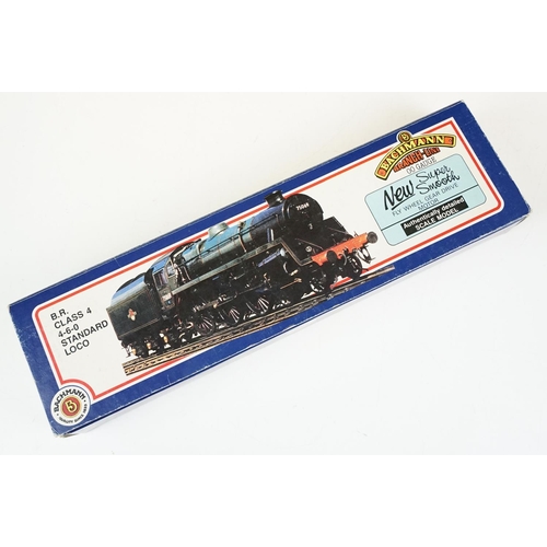 214 - Four boxed Bachmann OO gauge locomotives to include 31279 Parallel Boiler Scot 6130 The West Yorkshi... 