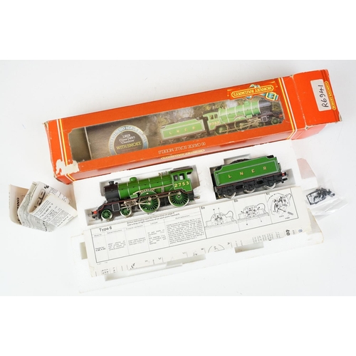 215 - Four boxed Hornby OO gauge locomotives to include R066 LMS 4-6-2 Duchess Loco, LNER Class D49/1 Ches... 