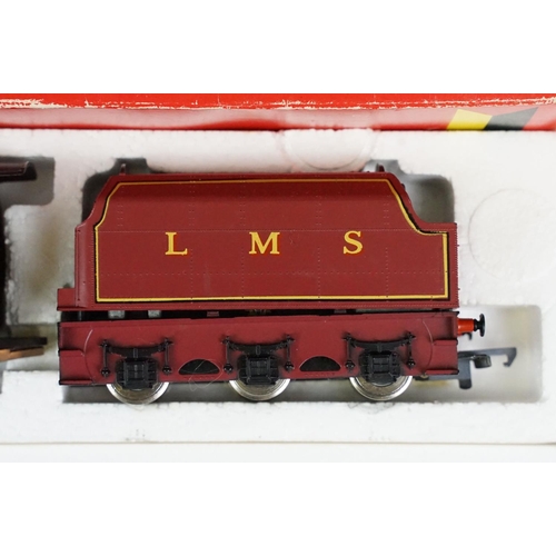 215 - Four boxed Hornby OO gauge locomotives to include R066 LMS 4-6-2 Duchess Loco, LNER Class D49/1 Ches... 