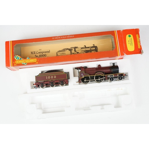 215 - Four boxed Hornby OO gauge locomotives to include R066 LMS 4-6-2 Duchess Loco, LNER Class D49/1 Ches... 