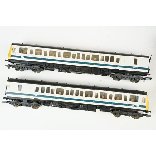 219 - Four Powercar/DMU sets to include Hornby London Midland DMU, Lima 2 Car BR W51350, Lima 3 Car BR W51... 