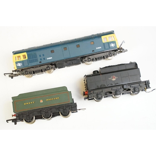 221 - 11 OO gauge locomotives to include Hornby Dublo City of London, Hornby City of Chester, Hornby Combe... 