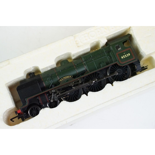 222 - Nine OO gauge locomotives to include Hornby City of Coventry, Hornby Duchess of Buccleuch, Lima King... 