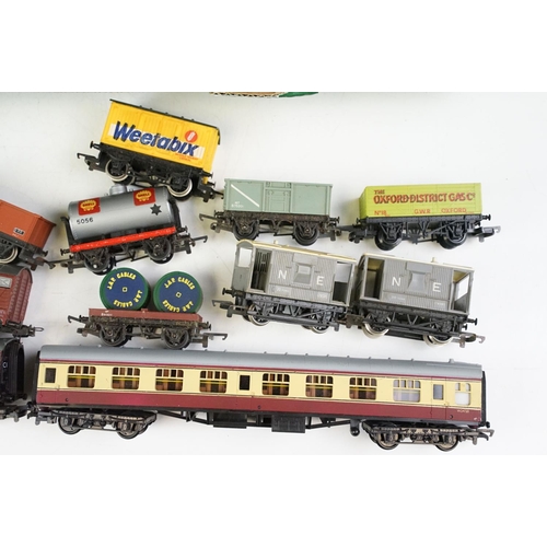 230 - 50 OO gauge items of rolling stock to include Triang, Hornby, Hornby Dublo, Lima etc featuring coach... 