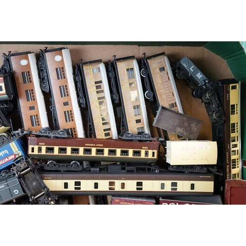 230 - 50 OO gauge items of rolling stock to include Triang, Hornby, Hornby Dublo, Lima etc featuring coach... 