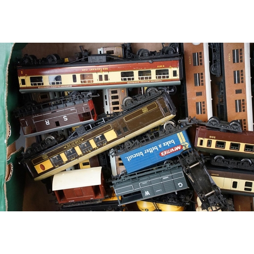 230 - 50 OO gauge items of rolling stock to include Triang, Hornby, Hornby Dublo, Lima etc featuring coach... 