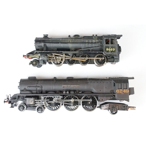 236 - 11 OO / HO gauge locomotives to include Hornby Lady Patricia, Hornby Dublo 2-8-0 LMS 8660, Marklin 0... 