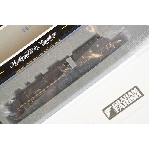24 - Four cased Graham Farish by Bachmann N gauge locomotives to include 371-351 Class 60 Diesel 60078 Ma... 