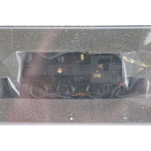 28 - Five cased Graham Farish by Bachmann N gauge locomotives to include 371-060 Class 03 Diesel Shunter ... 